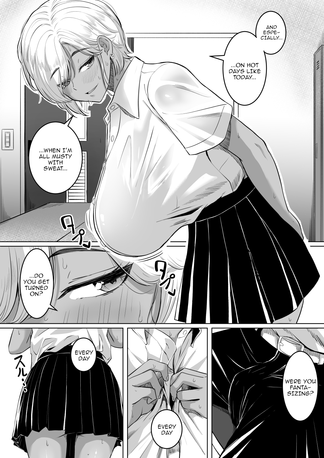 Hentai Manga Comic-I Wanna See Senpai's Stuffy, Steamy Place-Read-6